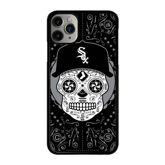 CHICAGO WHITE SOX SKULL LOGO iPhone 11 Pro Max Case Cover