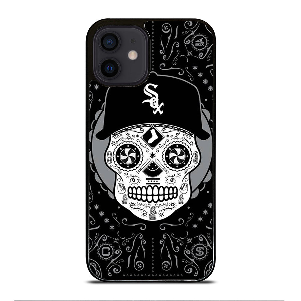 CHICAGO WHITE SOX SKULL LOGO iPhone 12 Mini Case Cover