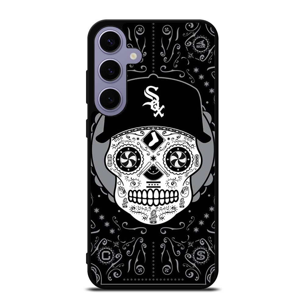 CHICAGO WHITE SOX SKULL LOGO Samsung Galaxy S24 Plus Case Cover