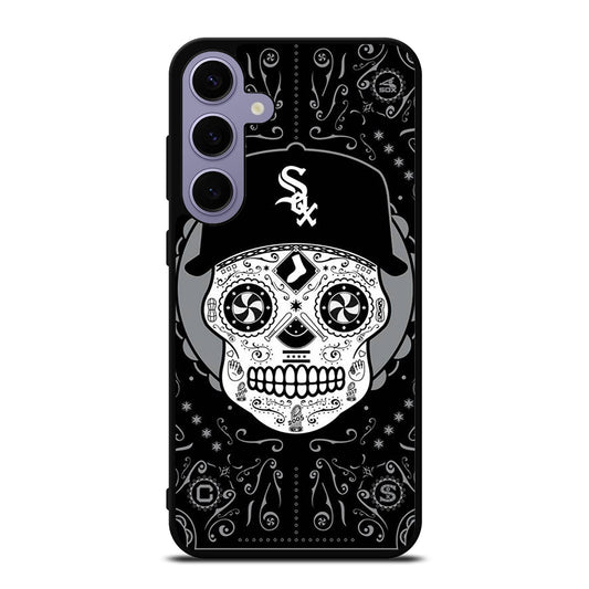 CHICAGO WHITE SOX SKULL LOGO Samsung Galaxy S24 Plus Case Cover