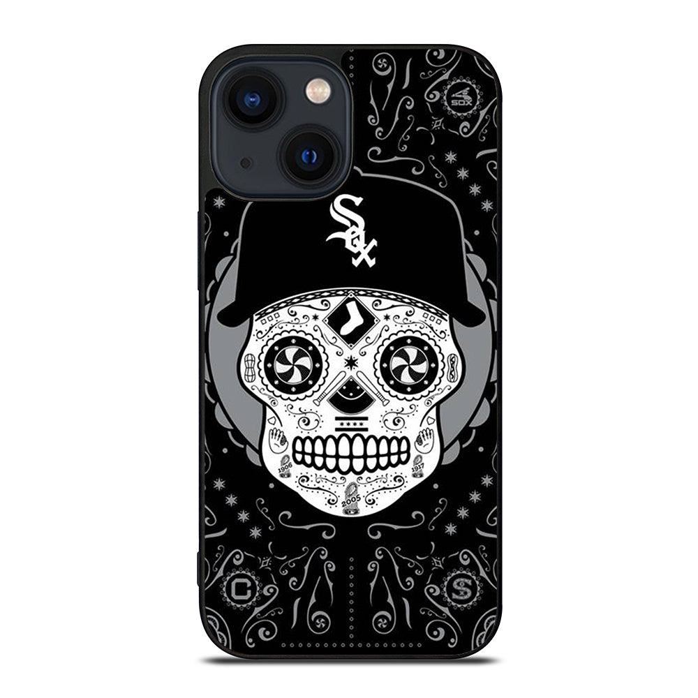CHICAGO WHITE SOX SKULL LOGO iPhone 14 Plus Case Cover