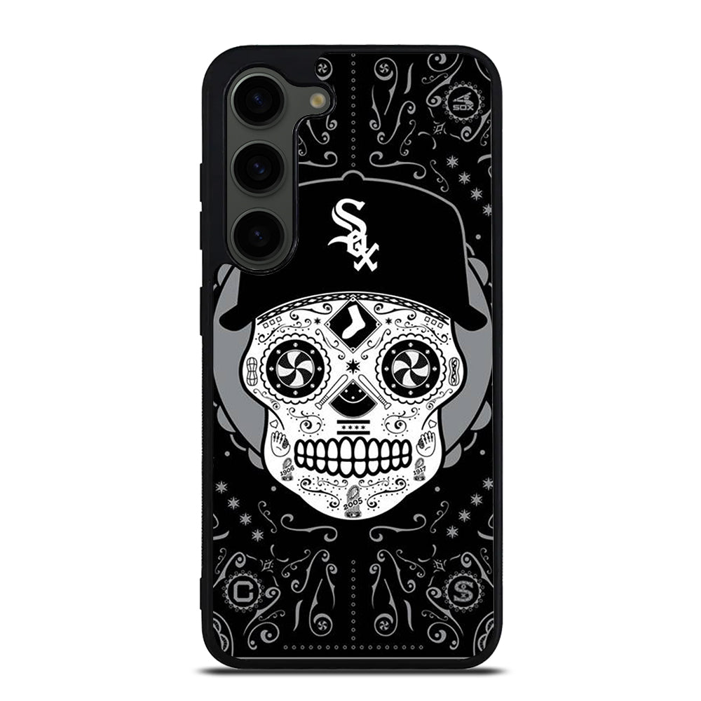 CHICAGO WHITE SOX SKULL LOGO Samsung Galaxy S23 Plus Case Cover