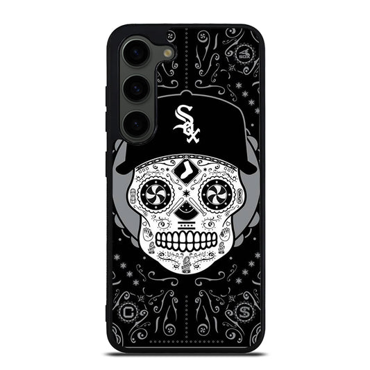 CHICAGO WHITE SOX SKULL LOGO Samsung Galaxy S23 Plus Case Cover