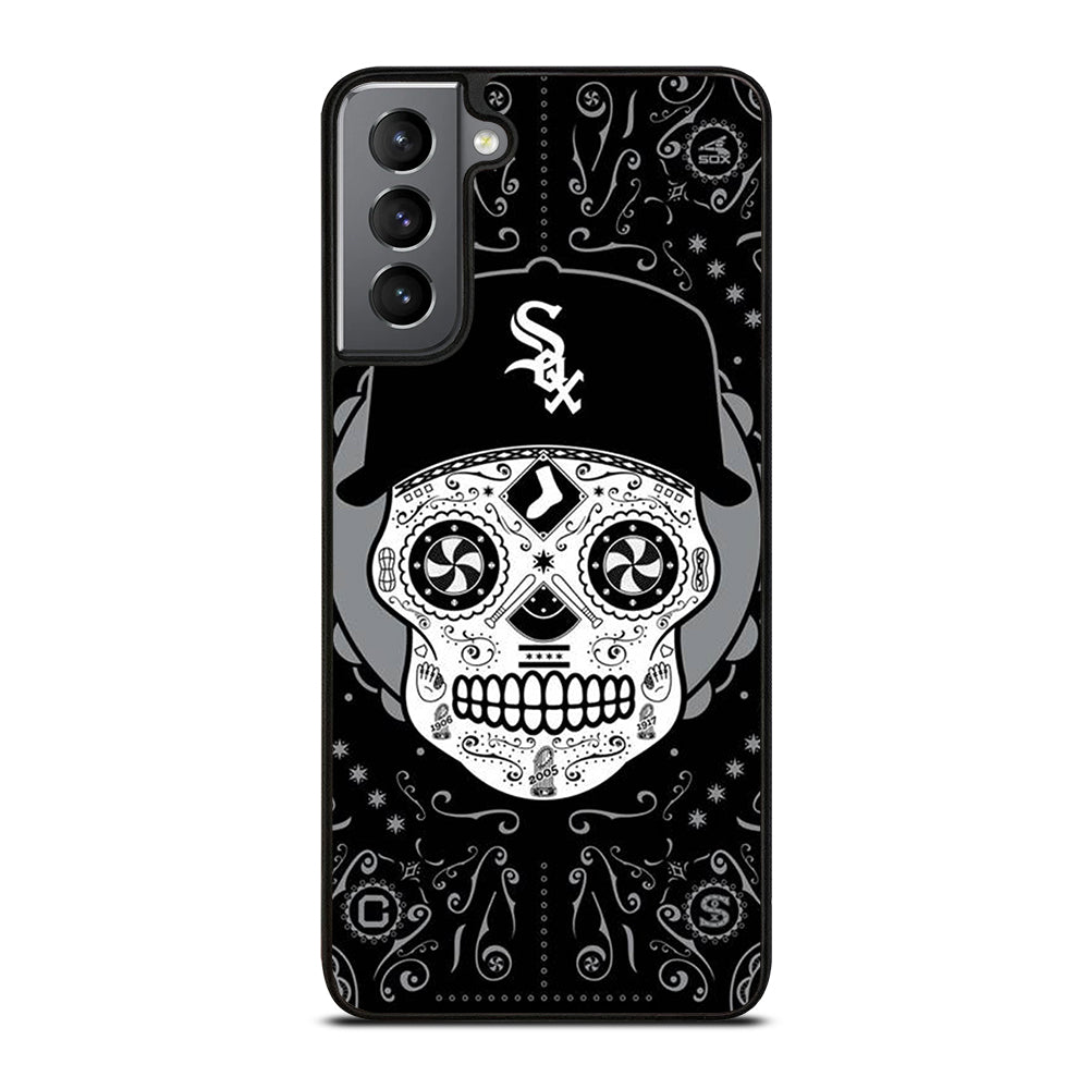 CHICAGO WHITE SOX SKULL LOGO Samsung Galaxy S21 Plus Case Cover