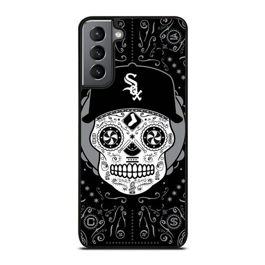 CHICAGO WHITE SOX SKULL LOGO Samsung Galaxy S21 Plus Case Cover