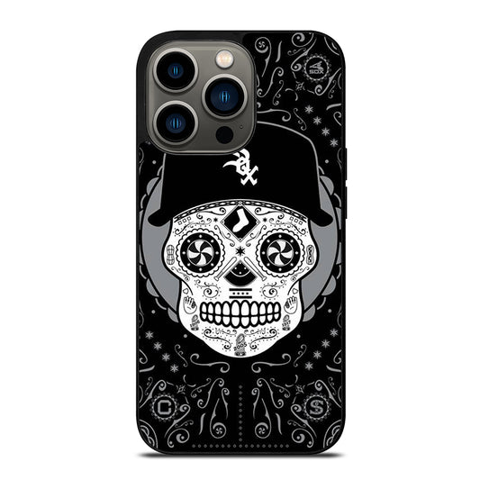 CHICAGO WHITE SOX SKULL LOGO iPhone 13 Pro Case Cover