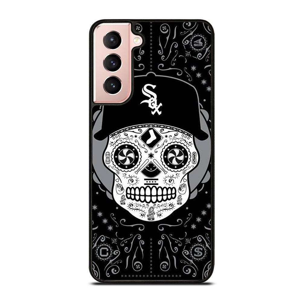 CHICAGO WHITE SOX SKULL LOGO Samsung Galaxy S21 Case Cover