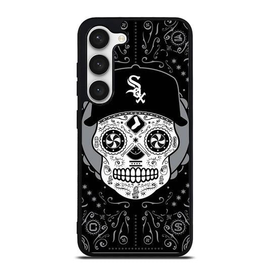CHICAGO WHITE SOX SKULL LOGO Samsung Galaxy S23 Case Cover