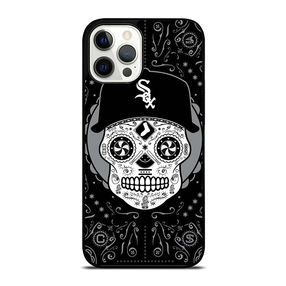 CHICAGO WHITE SOX SKULL LOGO iPhone 12 Pro Max Case Cover