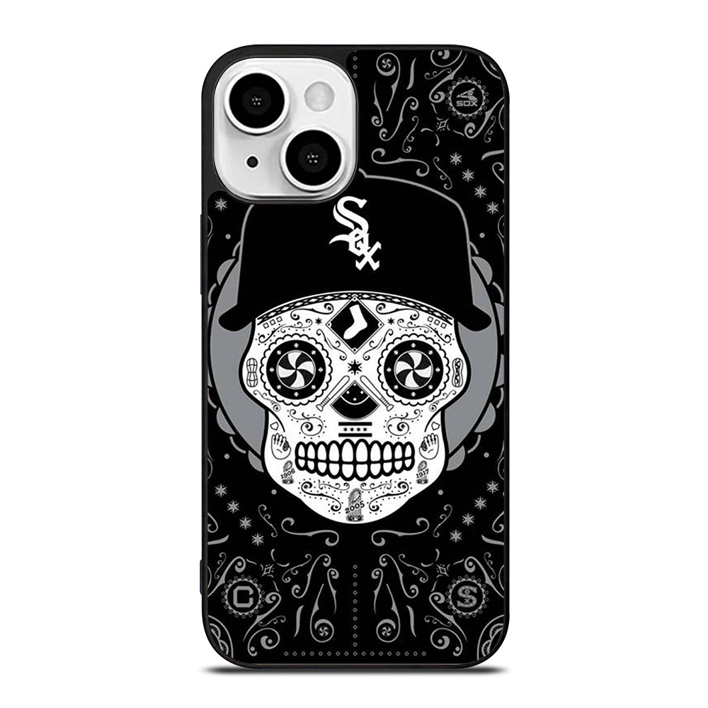 CHICAGO WHITE SOX SKULL LOGO iPhone 13 Mini Case Cover