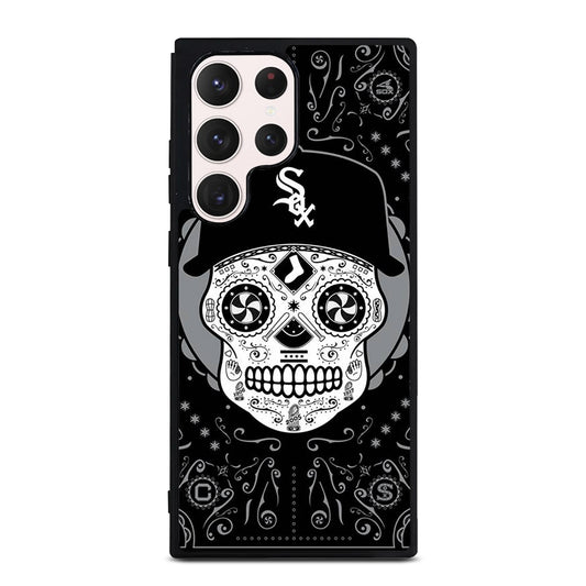 CHICAGO WHITE SOX SKULL LOGO Samsung Galaxy S23 Ultra Case Cover