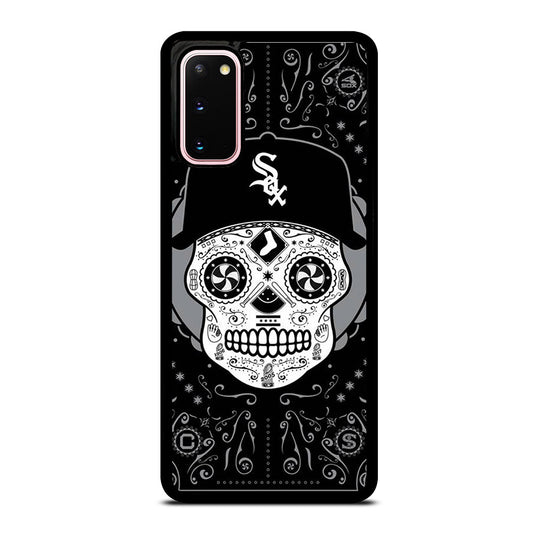 CHICAGO WHITE SOX SKULL LOGO Samsung Galaxy S20 Case Cover
