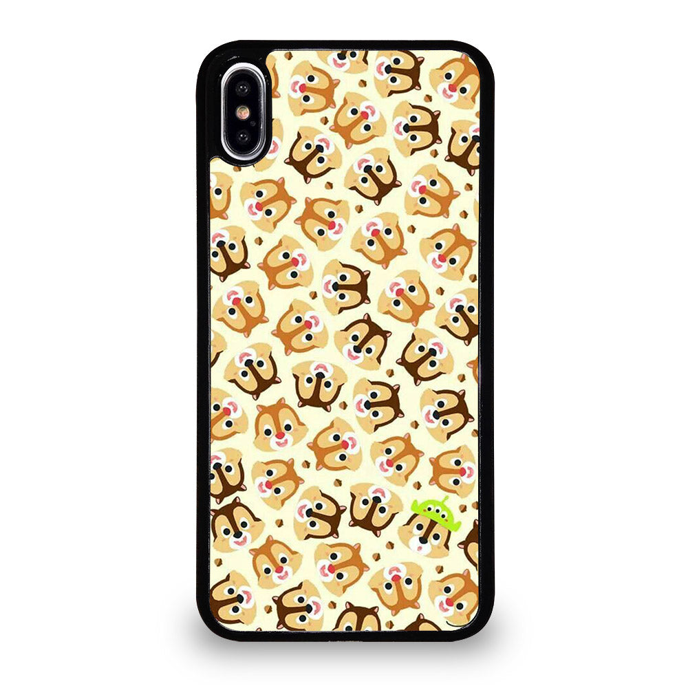 CHIP AND DALE PATTERN iPhone XS Max Case Cover