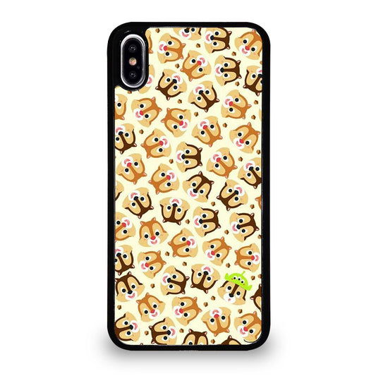 CHIP AND DALE PATTERN iPhone XS Max Case Cover