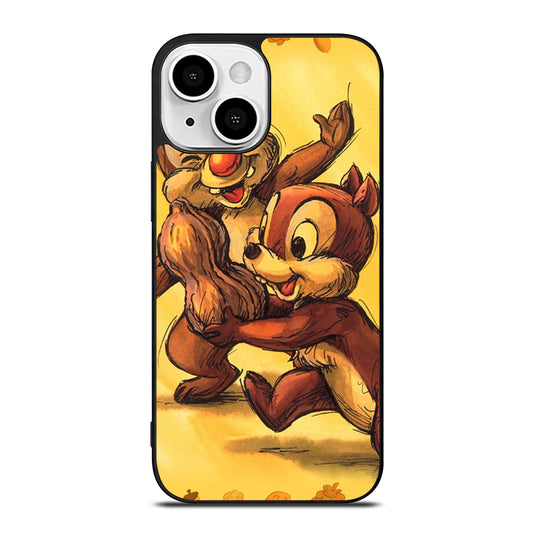 CHIP AND DALE ART iPhone 13 Mini Case Cover