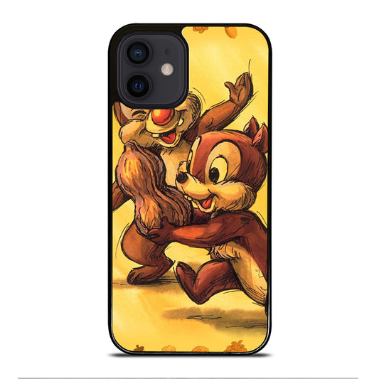 CHIP AND DALE ART iPhone 12 Mini Case Cover