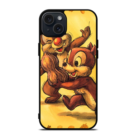 CHIP AND DALE ART iPhone 15 Plus Case Cover