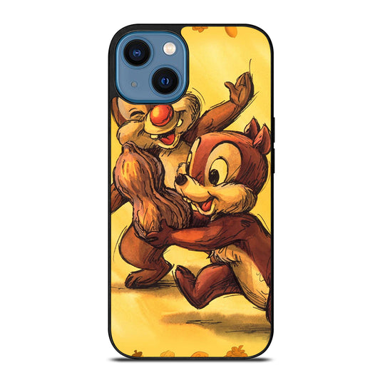 CHIP AND DALE ART iPhone 14 Case Cover