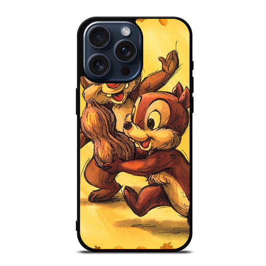 CHIP AND DALE ART iPhone 15 Pro Max Case Cover