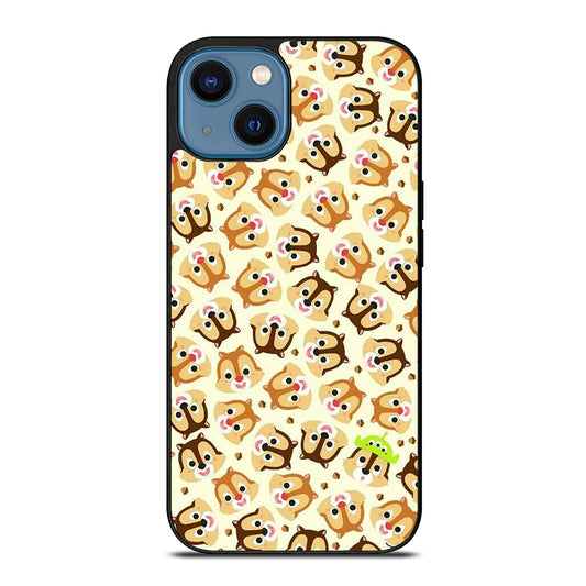 CHIP AND DALE PATTERN iPhone 14 Case Cover