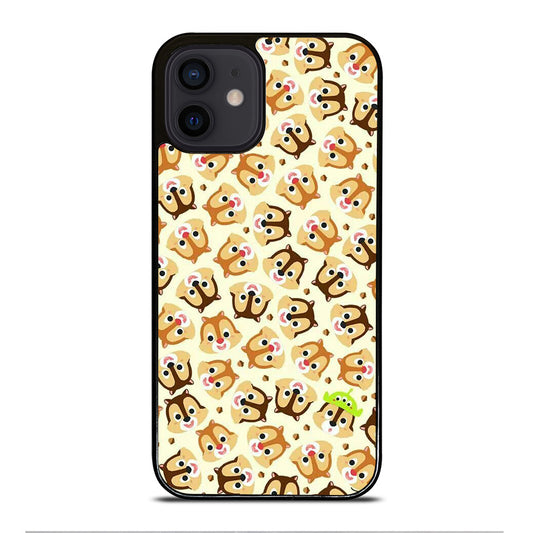 CHIP AND DALE PATTERN iPhone 12 Mini Case Cover