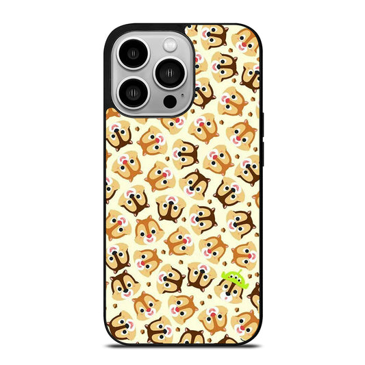 CHIP AND DALE PATTERN iPhone 14 Pro Case Cover