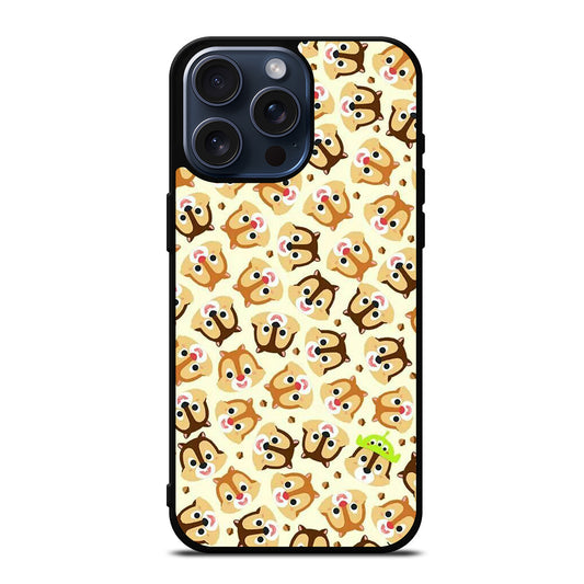CHIP AND DALE PATTERN iPhone 15 Pro Max Case Cover