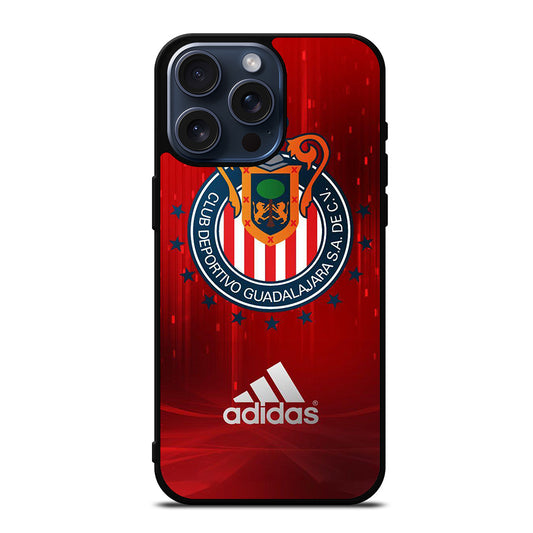 CHIVAS DE GUADALAJARA SOCCER 1 iPhone 15 Pro Max Case Cover
