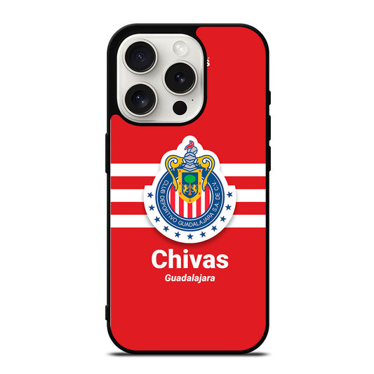CHIVAS DE GUADALAJARA SOCCER 2 iPhone 15 Pro Case Cover