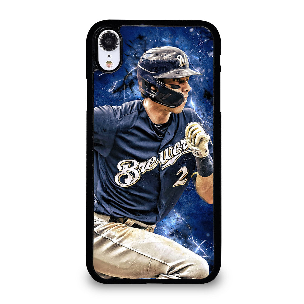 CHRISTIAN YELICH MILWAUKEE BREWERS FOOTBALL iPhone XR Case Cover