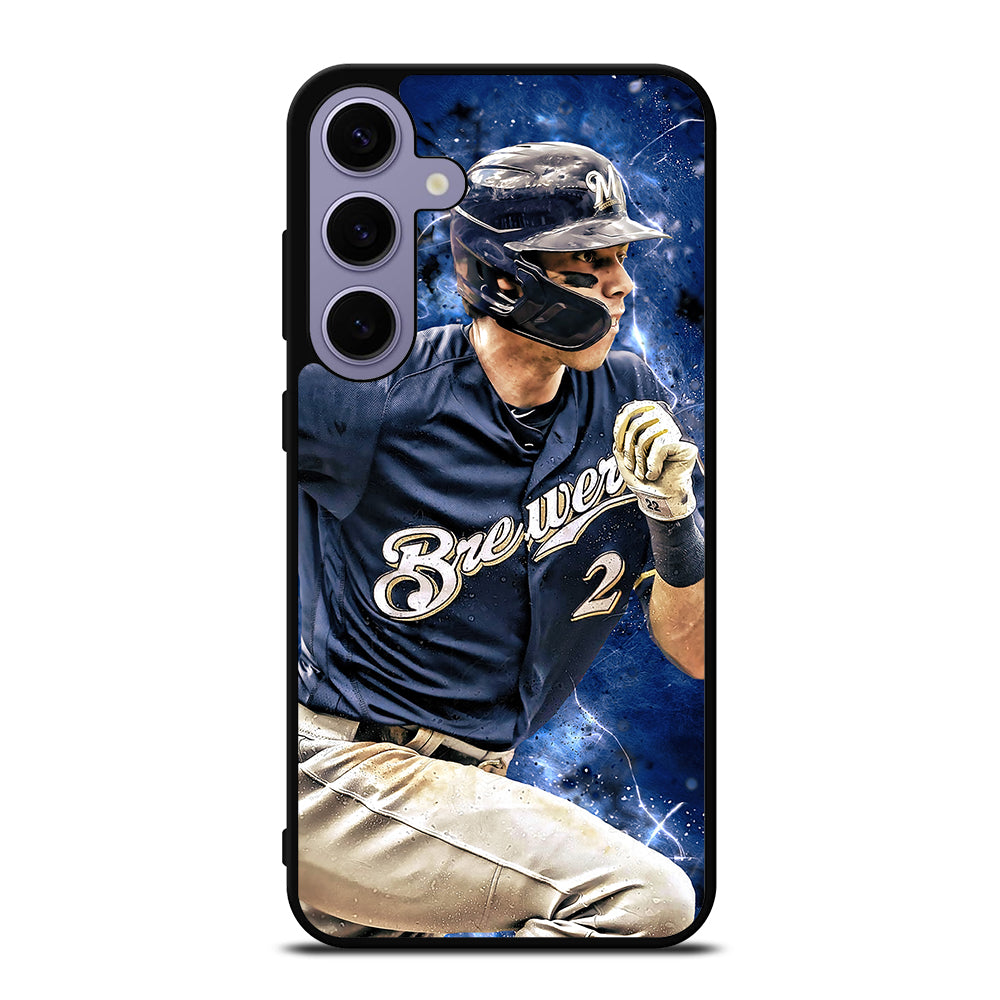 CHRISTIAN YELICH MILWAUKEE BREWERS FOOTBALL Samsung Galaxy S24 Plus Case Cover