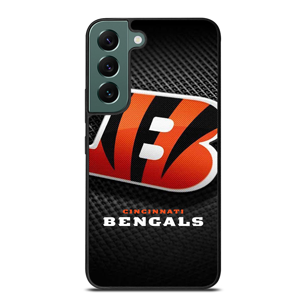 CINCINNATI BENGALS NFL LOGO 3 Samsung Galaxy S22 Case Cover