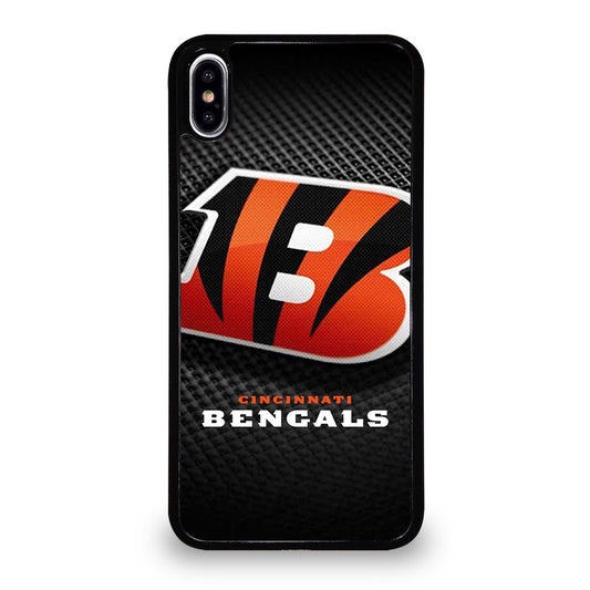 CINCINNATI BENGALS NFL LOGO 3 iPhone XS Max Case Cover