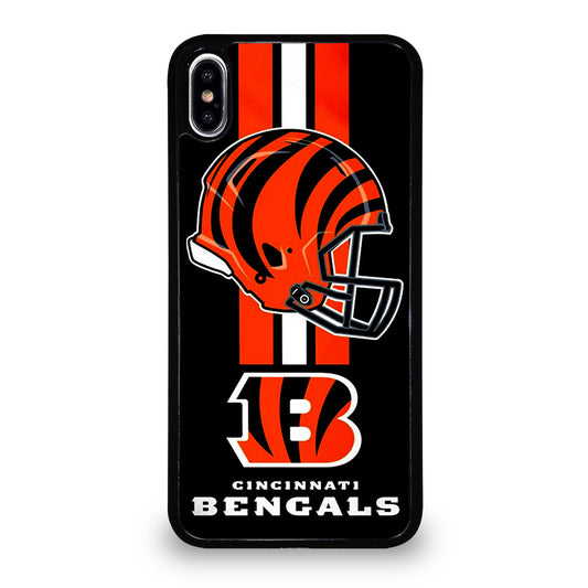 CINCINNATI BENGALS NFL LOGO 4 iPhone XS Max Case Cover