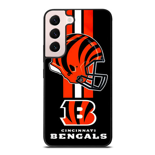 CINCINNATI BENGALS NFL LOGO 4 Samsung Galaxy S22 Plus Case Cover