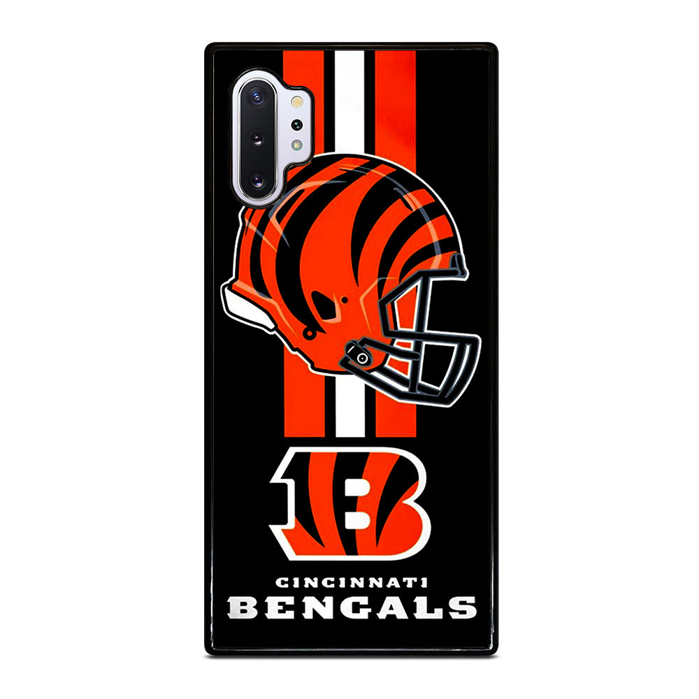 CINCINNATI BENGALS NFL LOGO 4 Samsung Galaxy Note 10 Plus Case Cover