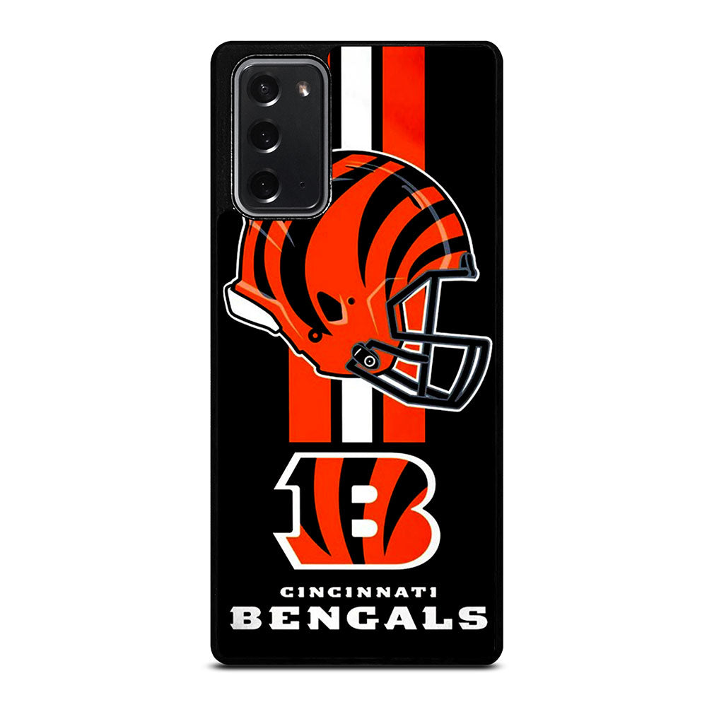 CINCINNATI BENGALS NFL LOGO 4 Samsung Galaxy Note 20 Case Cover