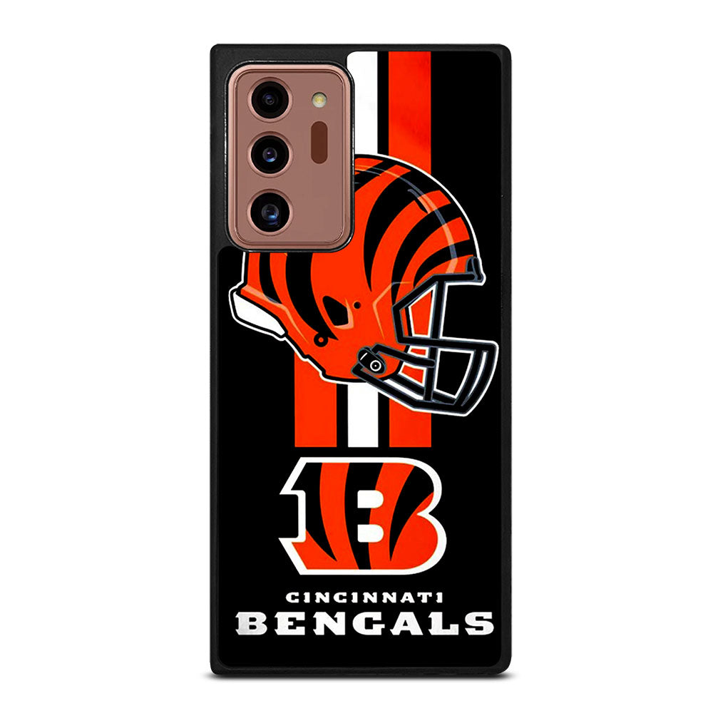 CINCINNATI BENGALS NFL LOGO 4 Samsung Galaxy Note 20 Ultra Case Cover