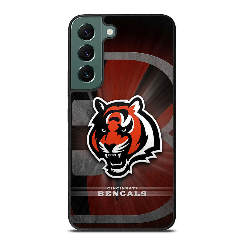 CINCINNATI BENGALS NFL LOGO Samsung Galaxy S22 Case Cover