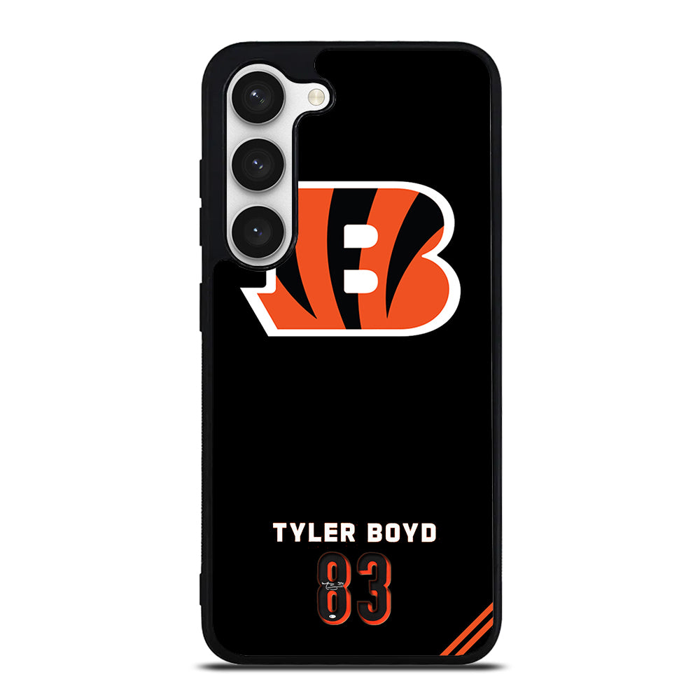 CINCINNATI BENGALS 83 TYLER BOYD Samsung Galaxy S23 Case Cover