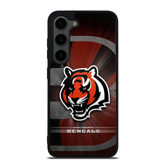 CINCINNATI BENGALS NFL LOGO Samsung Galaxy S23 Plus Case Cover