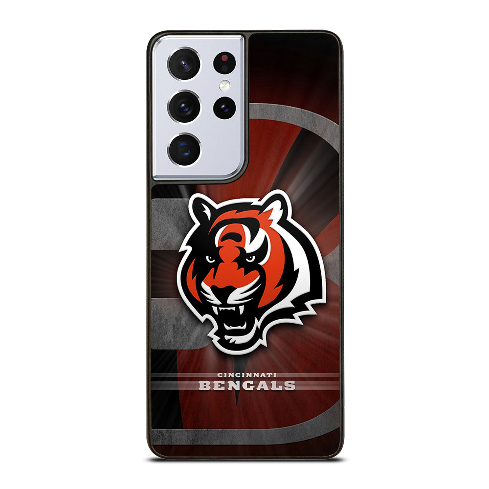 CINCINNATI BENGALS NFL LOGO Samsung Galaxy S21 Ultra Case Cover