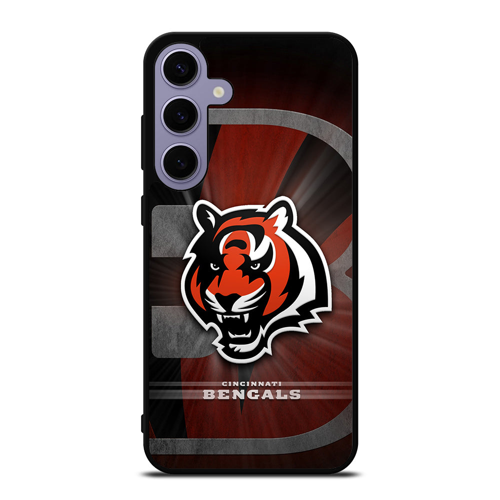 CINCINNATI BENGALS NFL LOGO Samsung Galaxy S24 Plus Case Cover