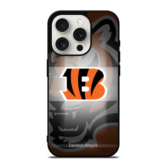 CINCINNATI BENGALS NFL LOGO 2 iPhone 15 Pro Case Cover
