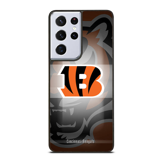 CINCINNATI BENGALS NFL LOGO 2 Samsung Galaxy S21 Ultra Case Cover