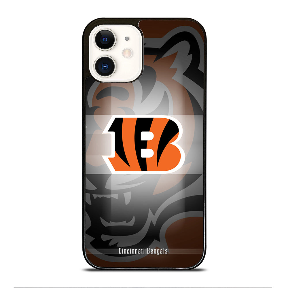 CINCINNATI BENGALS NFL LOGO 2 iPhone 12 Case Cover