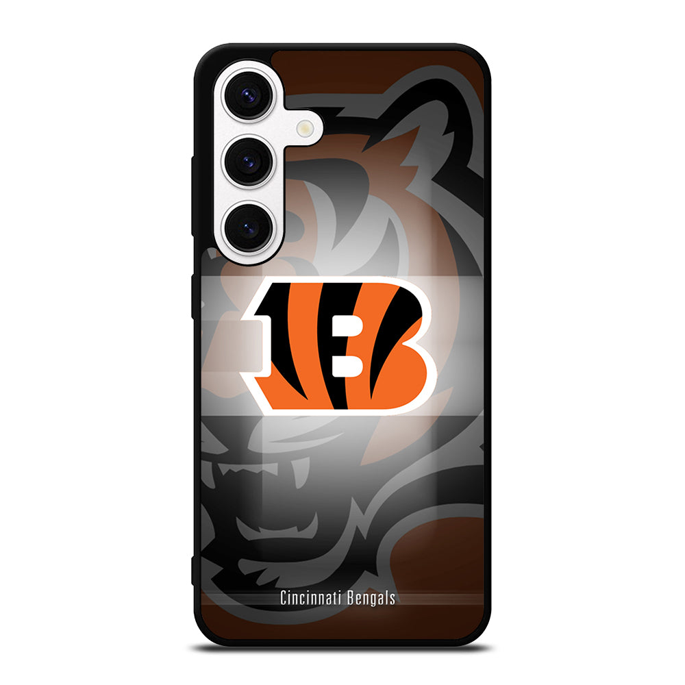 CINCINNATI BENGALS NFL LOGO 2 Samsung Galaxy S24 Case Cover