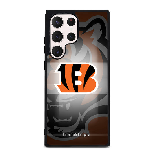 CINCINNATI BENGALS NFL LOGO 2 Samsung Galaxy S23 Ultra Case Cover