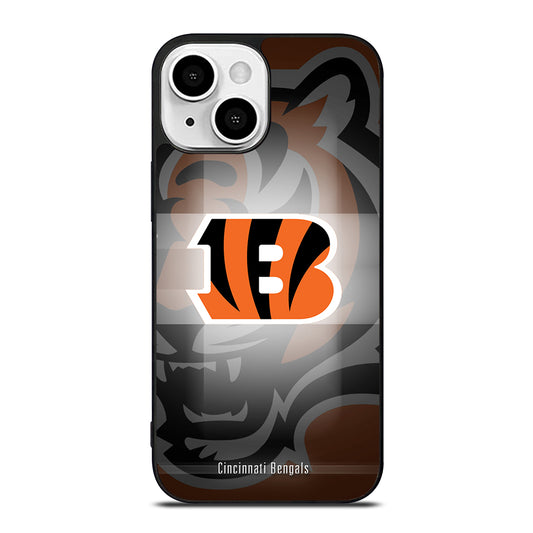 CINCINNATI BENGALS NFL LOGO 2 iPhone 13 Mini Case Cover
