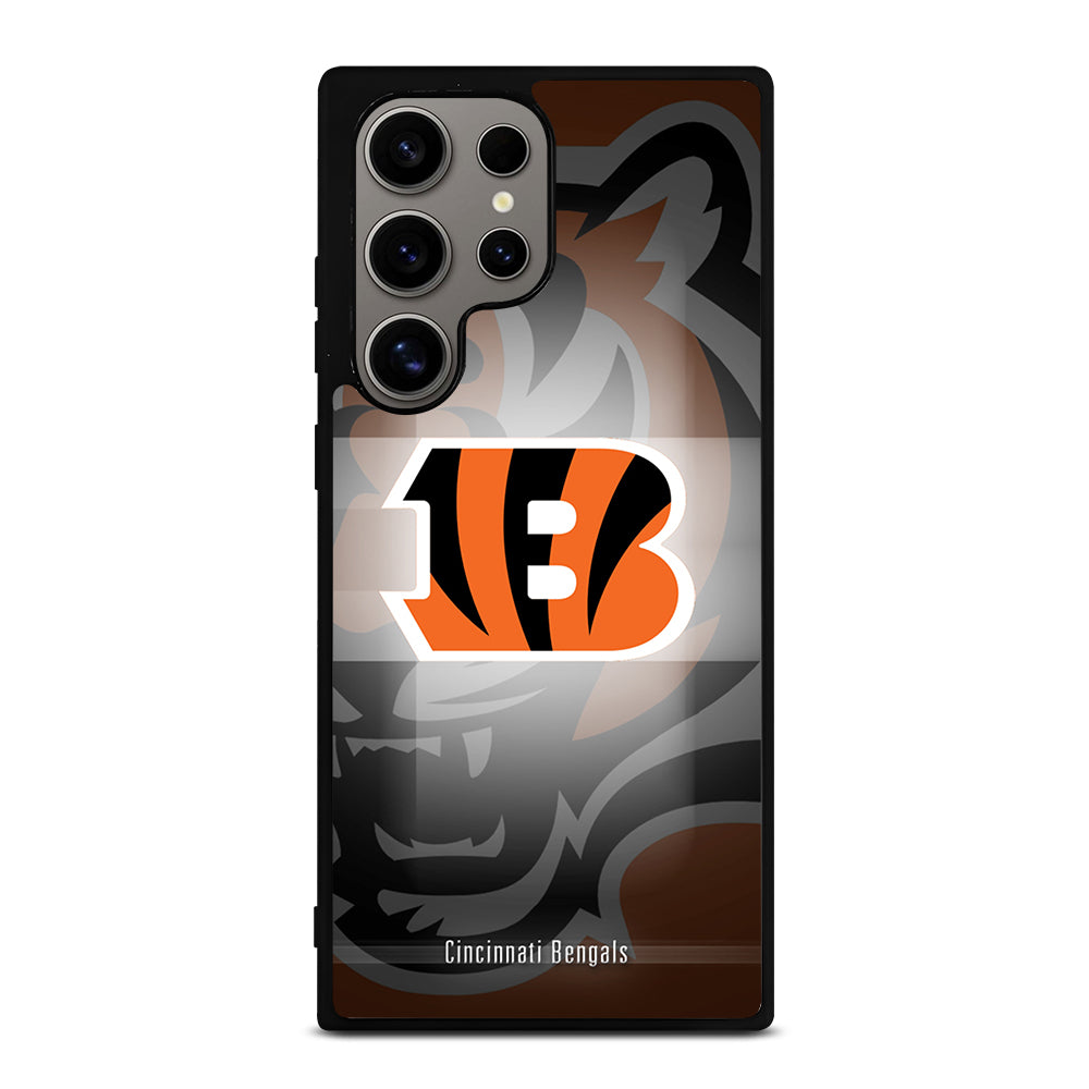 CINCINNATI BENGALS NFL LOGO 2 Samsung Galaxy S24 Ultra Case Cover